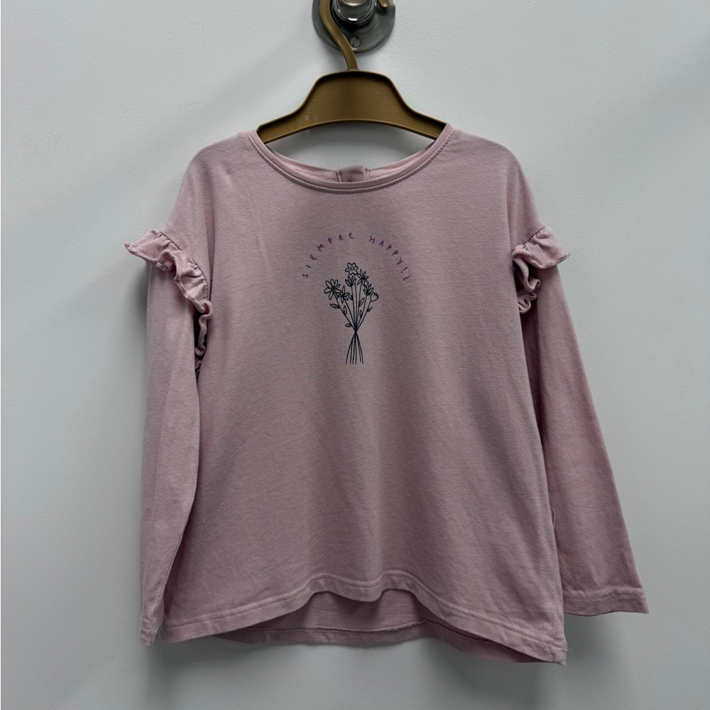 Zara Kids Long Sleeve Tee in Lavender
